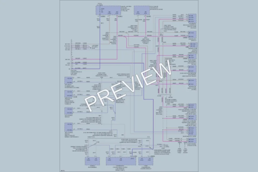 2009 Mercury Milan Computer Data Lines wiring diagram preview