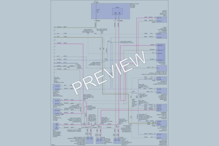 2009 Mercury Sable Computer Data Lines wiring diagram preview