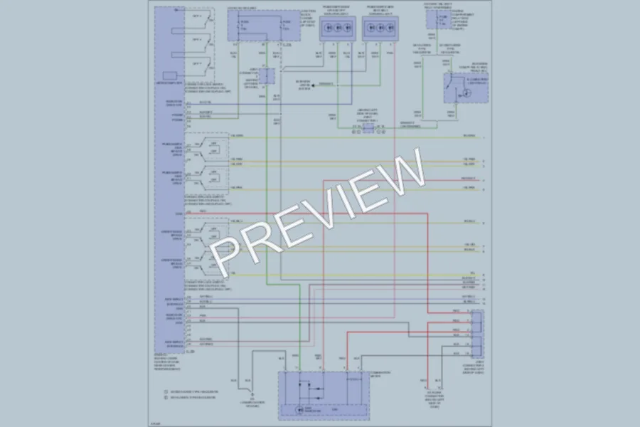 2009 Mitsubishi Eclipse Supplemental Restraints wiring diagram preview