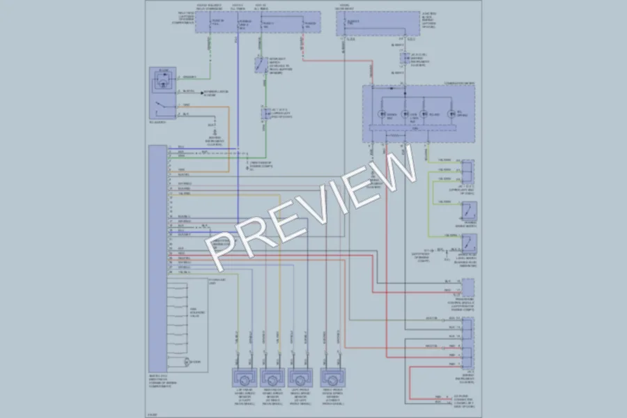 2009 Mitsubishi Galant Anti Lock Brakes wiring diagram preview