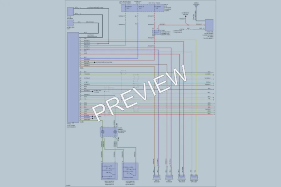 2009 Mitsubishi Galant Radio wiring diagram preview