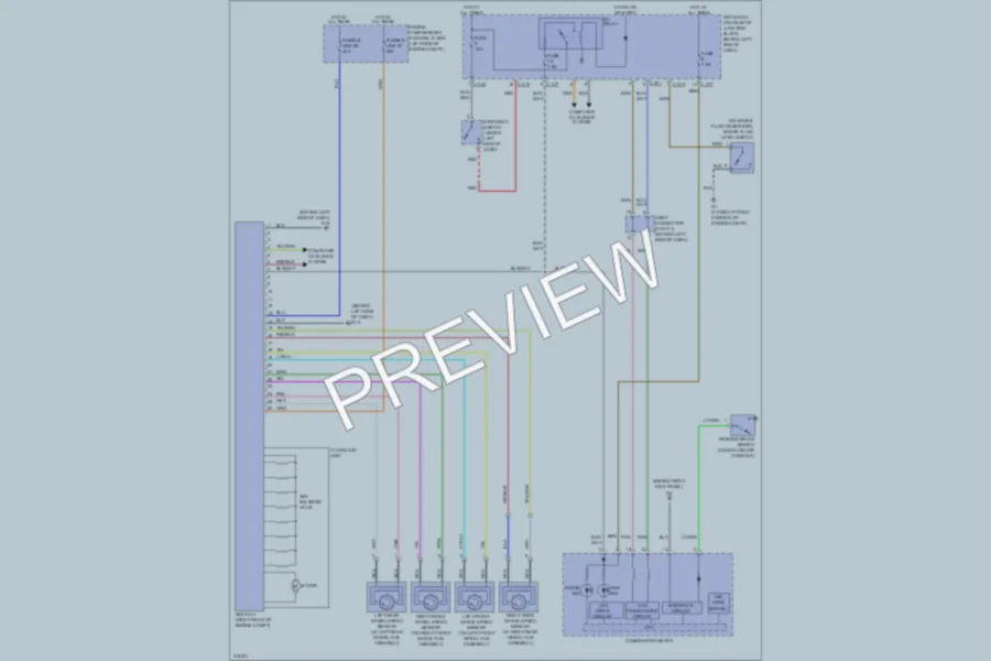 2009 Mitsubishi Lancer Anti Lock Brakes wiring diagram preview