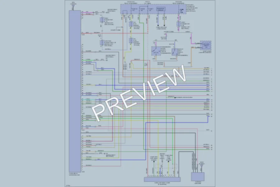 2009 Mitsubishi Lancer Radio wiring diagram preview