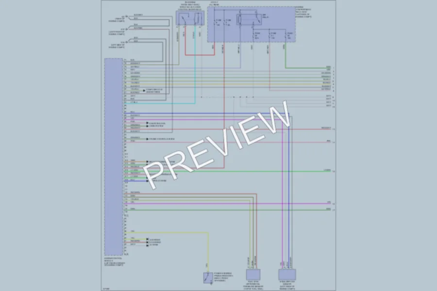 2009 Mitsubishi Outlander Engine Performance wiring diagram preview