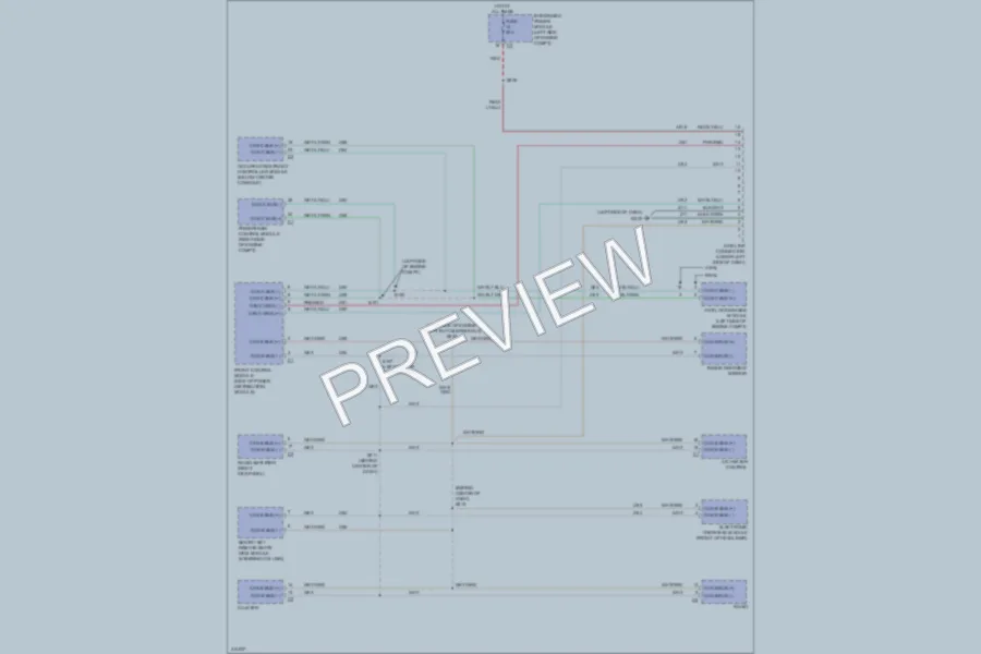 2009 Mitsubishi Raider Computer Data Lines wiring diagram preview