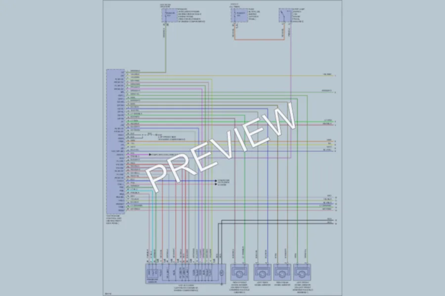 2009 Nissan 350Z Anti Lock Brakes wiring diagram preview