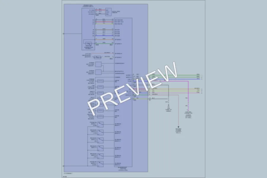 2009 Nissan 350Z Transmission wiring diagram preview