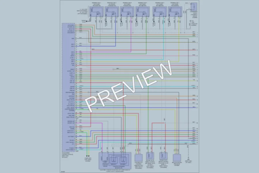 2009 Nissan 370Z Engine Performance wiring diagram preview