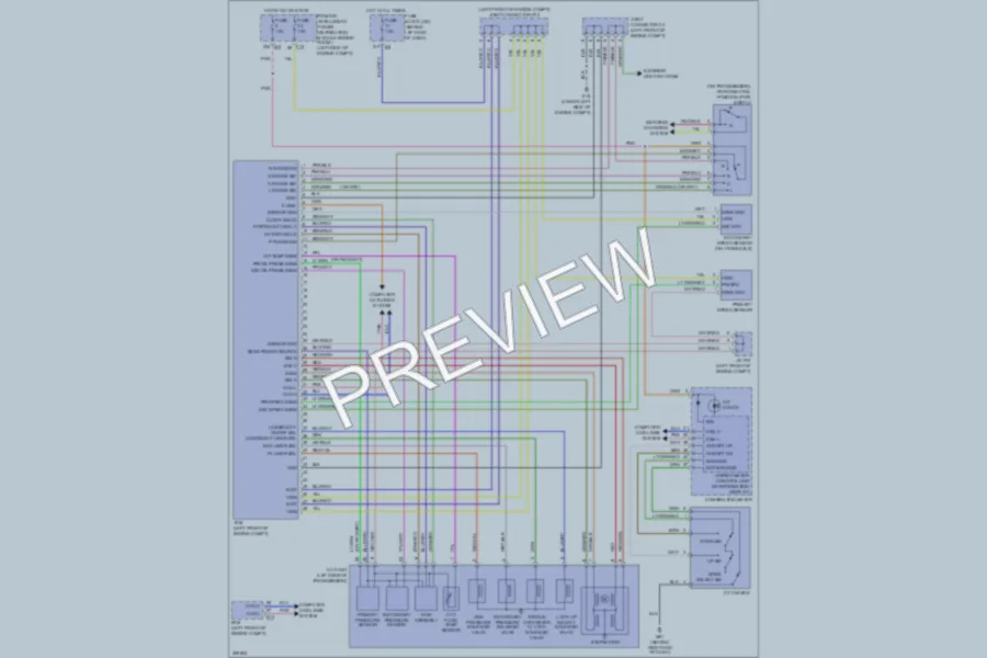 2009 Nissan Altima Transmission wiring diagram preview