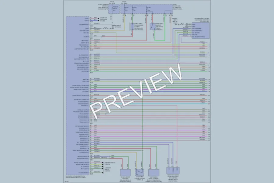 2009 Nissan Maxima Anti Theft wiring diagram preview