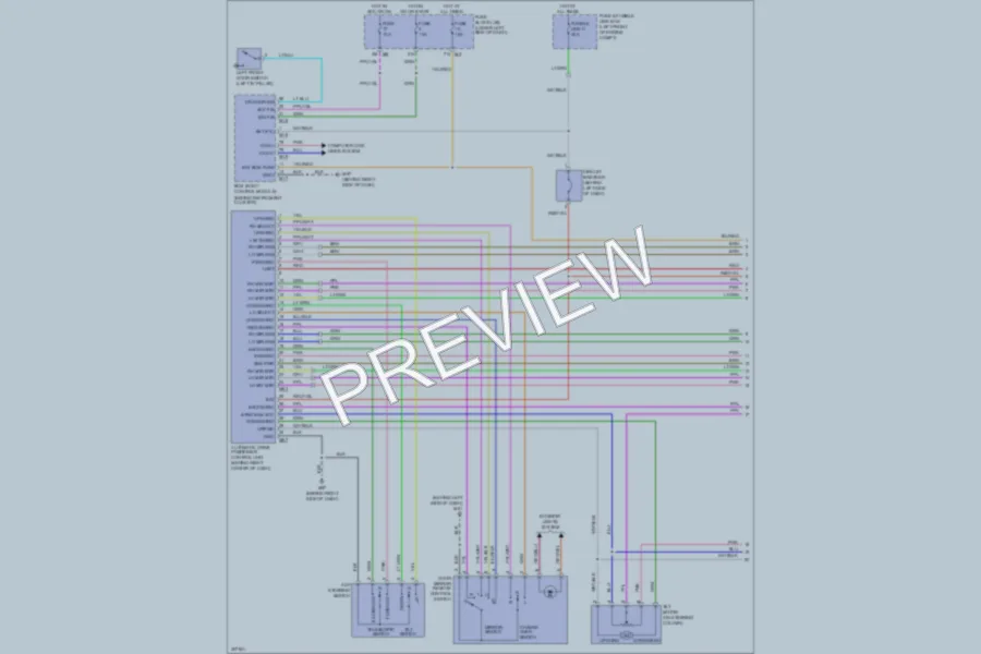 2009 Nissan Maxima Memory Systems wiring diagram preview
