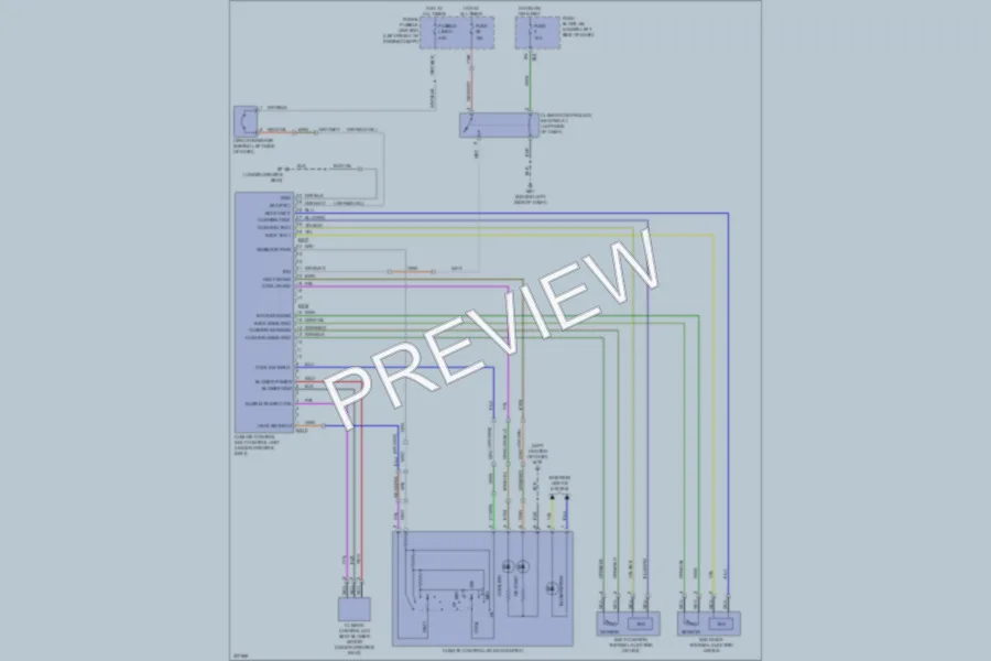 2009 Nissan Maxima Power Seats wiring diagram preview