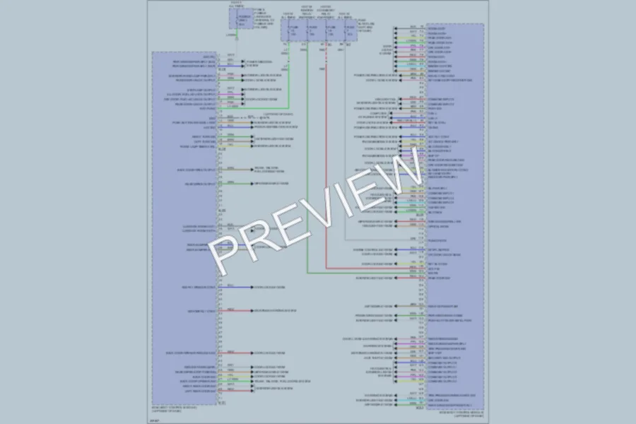 2009 Nissan Murano Body Control Modules wiring diagram preview