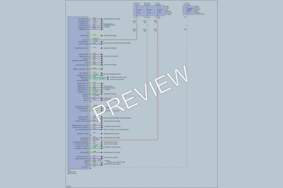2009 Nissan Pathfinder Body Control Modules wiring diagram preview