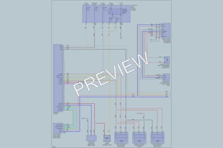 2009 Nissan Sentra Air Conditioning wiring diagram preview