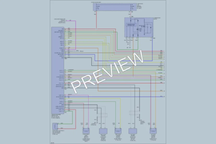 2009 Nissan Sentra Supplemental Restraints wiring diagram preview
