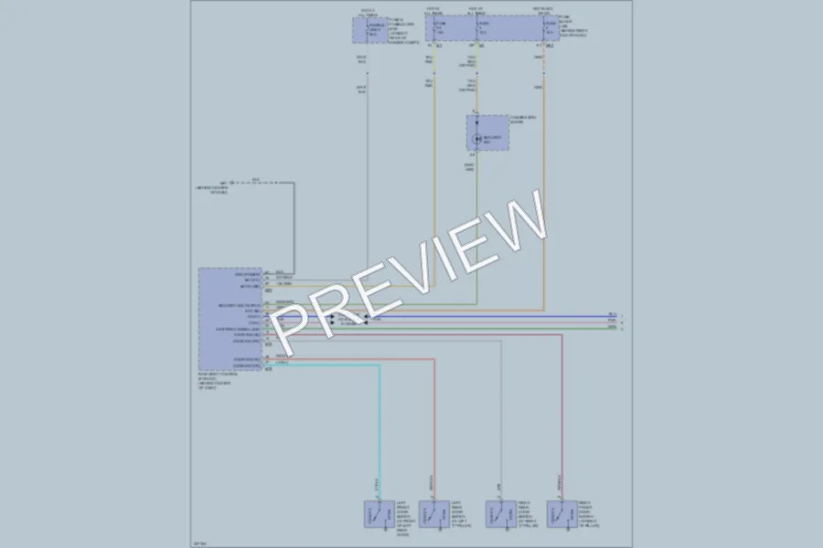 2009 Nissan Titan Anti Theft wiring diagram preview