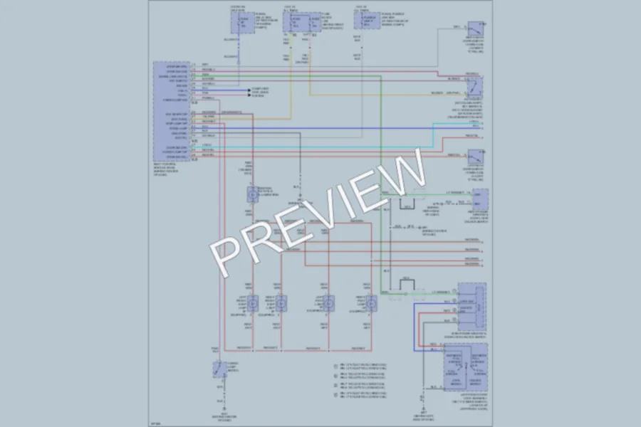 2009 Nissan Titan Interior Lights wiring diagram preview