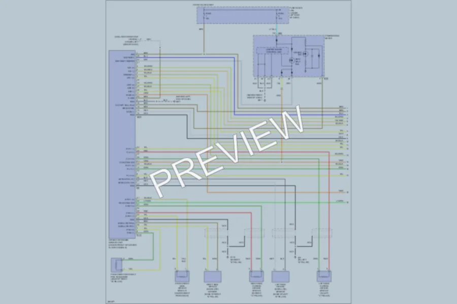 2009 Nissan Versa Supplemental Restraints wiring diagram preview