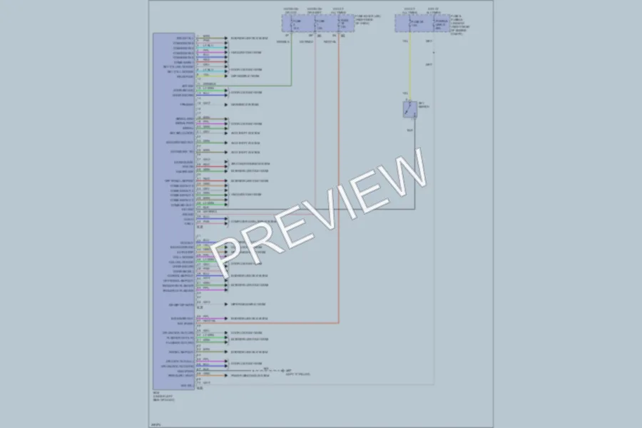 2009 Nissan Xterra Body Control Modules wiring diagram preview