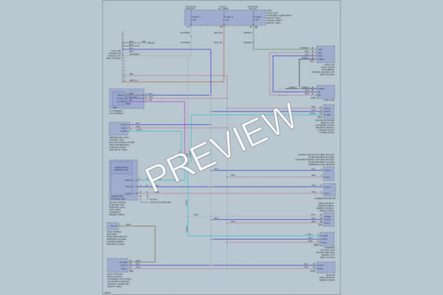 2009 Nissan Xterra Computer Data Lines wiring diagram preview
