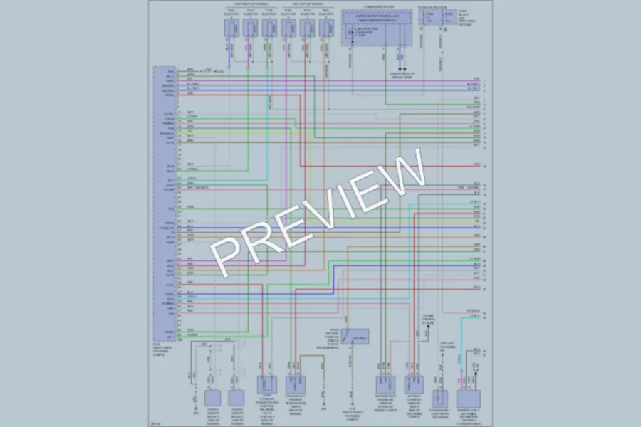 2009 Nissan Xterra Engine Performance wiring diagram preview
