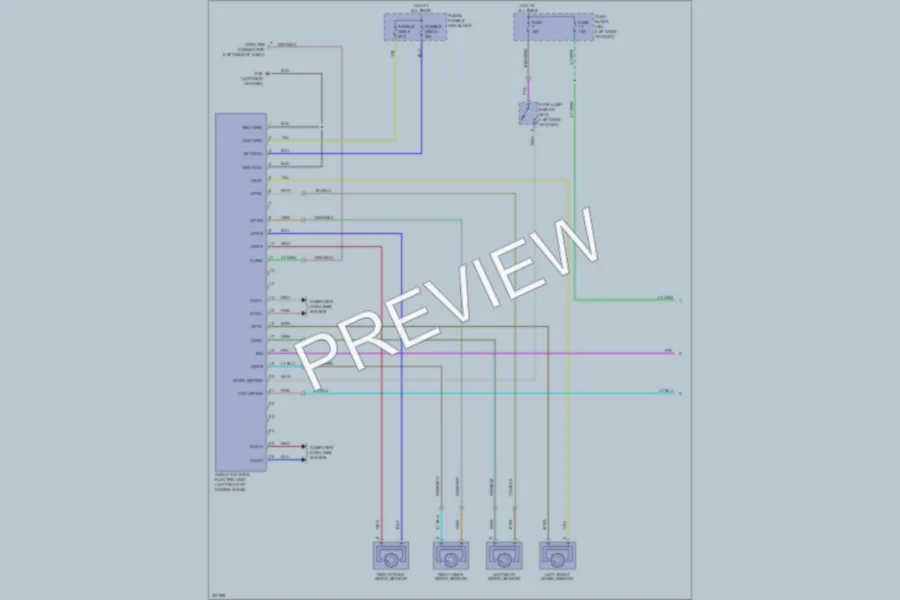 2009 Nissan cube Anti Lock Brakes wiring diagram preview