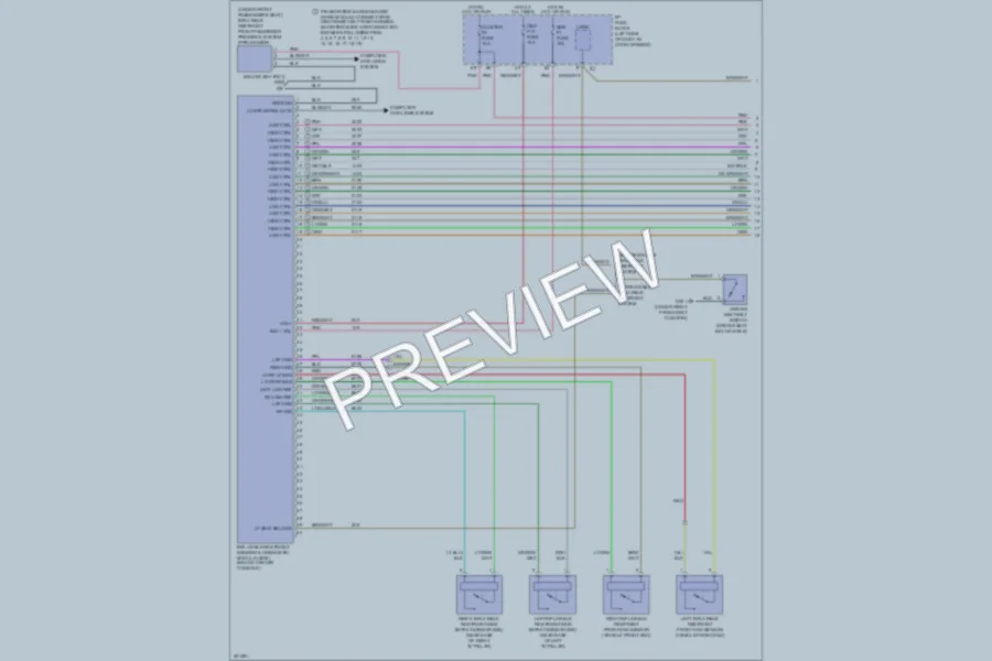 2009 Pontiac G3Wave Supplemental Restraints wiring diagram preview