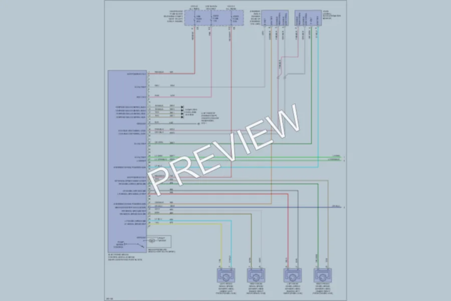2009 Pontiac G5 Anti Lock Brakes wiring diagram preview