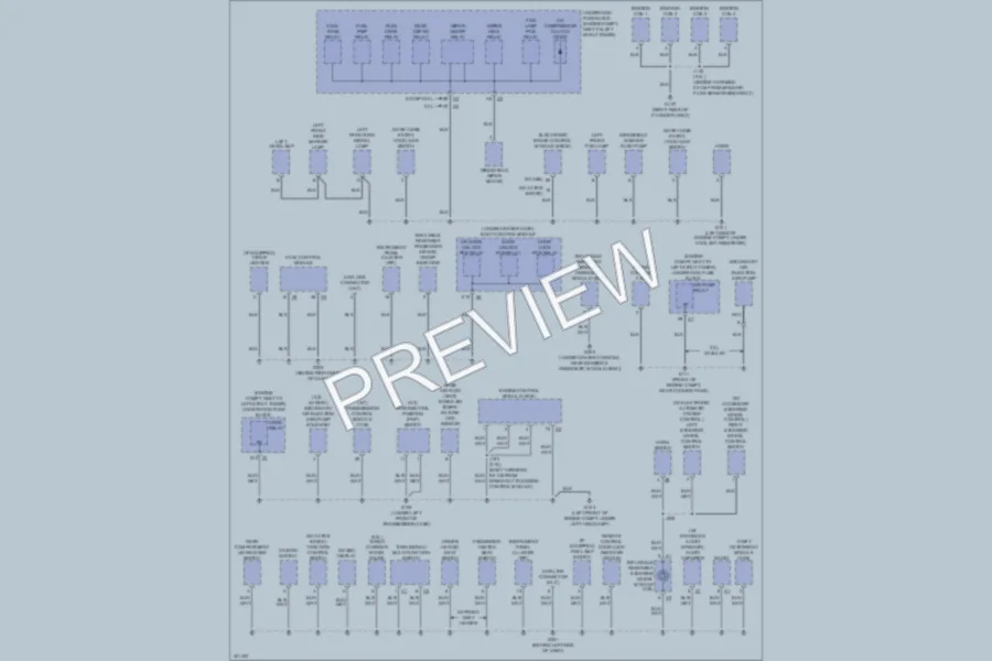 2009 Pontiac G5 Ground Distribution wiring diagram preview