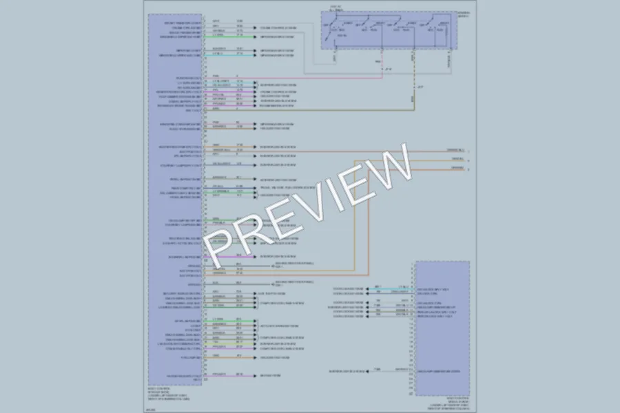 2009 Pontiac G8 Body Control Modules wiring diagram preview