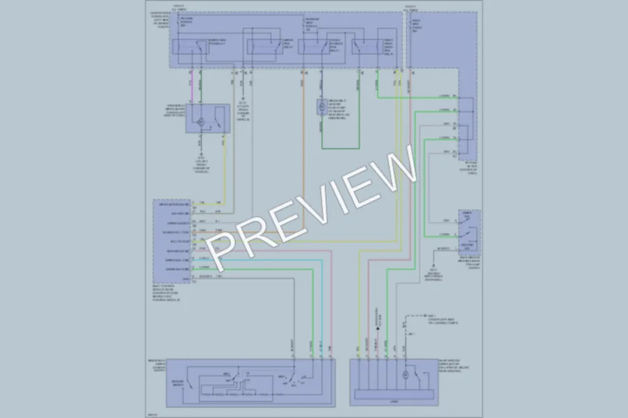 2009 Pontiac Torrent Wiper Washer wiring diagram preview