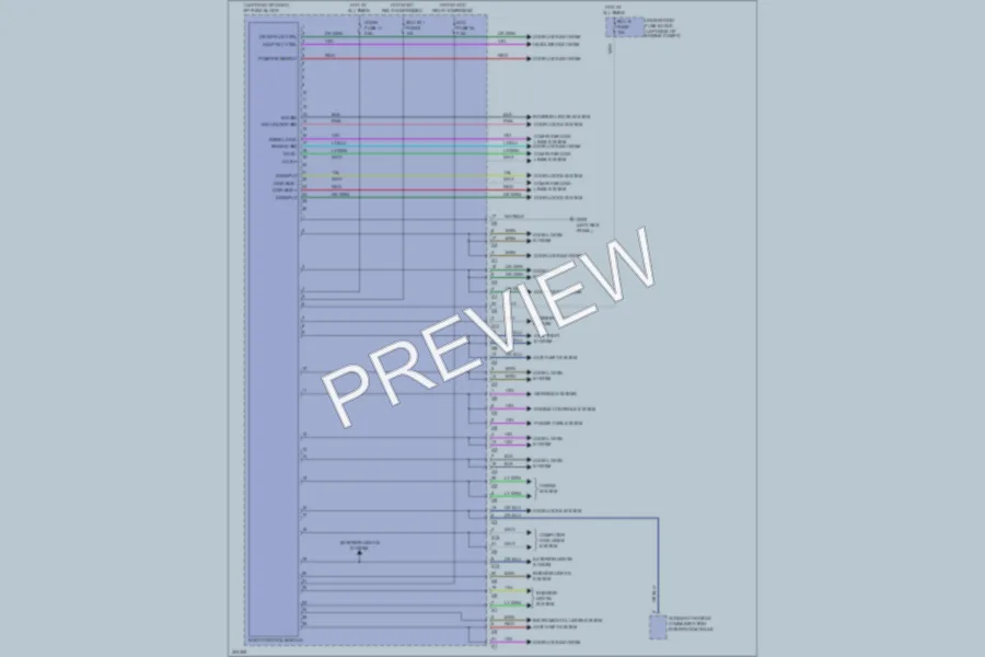 2009 Pontiac Vibe Body Control Modules wiring diagram preview