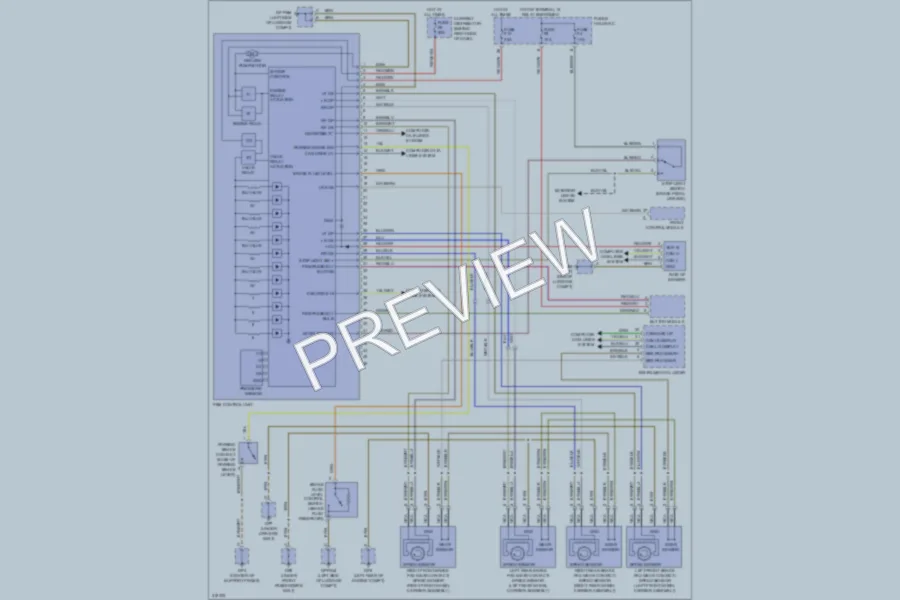 2009 Porsche 911 Anti Lock Brakes wiring diagram preview