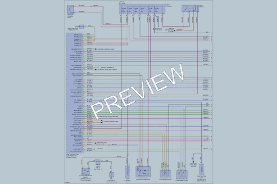 2009 Porsche 911 Engine Performance wiring diagram preview