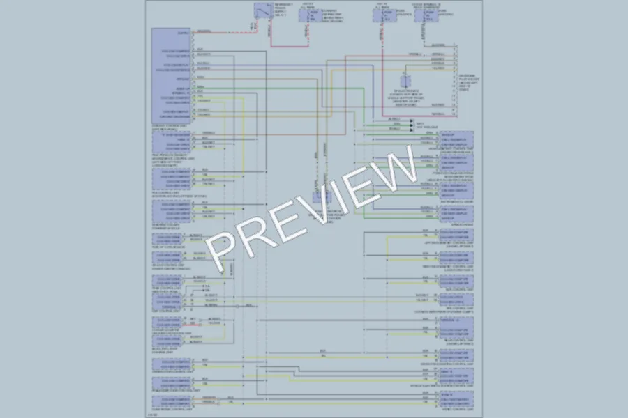 2009 Porsche Boxster Computer Data Lines wiring diagram preview