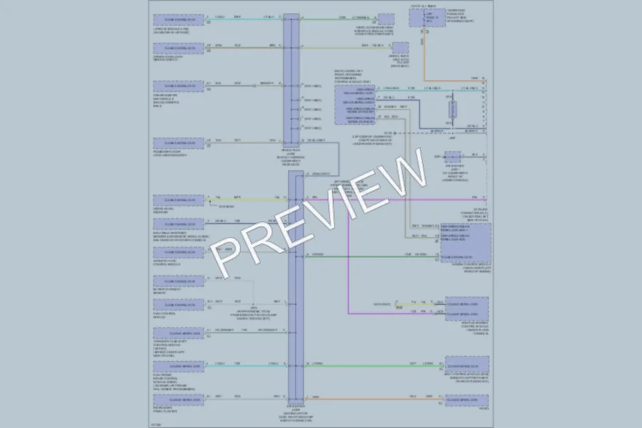 2009 Saab 97X Computer Data Lines wiring diagram preview