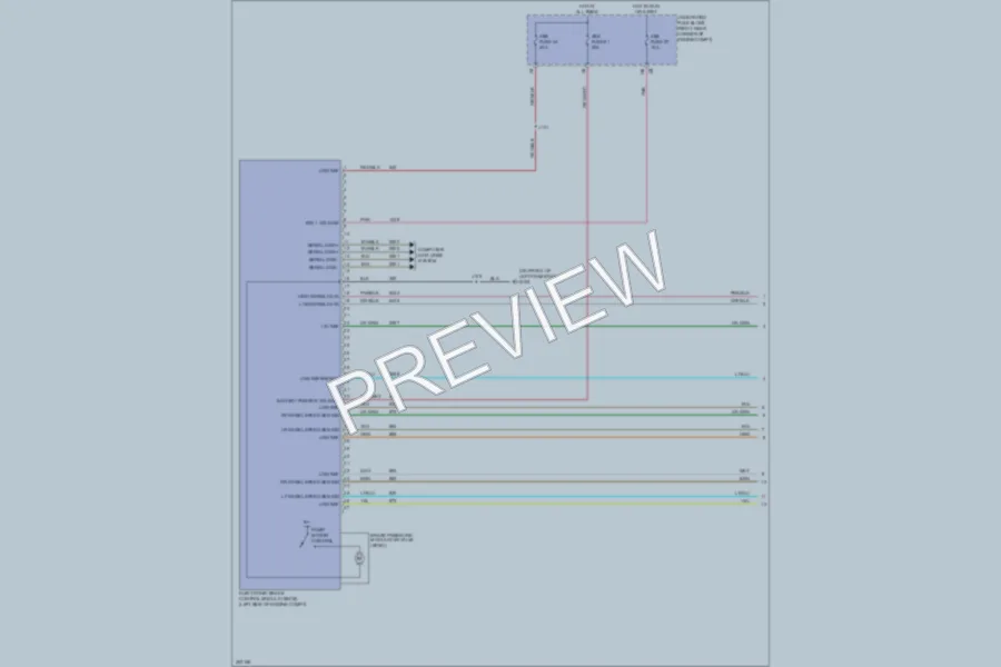 2009 Saturn Sky Anti Lock Brakes wiring diagram preview
