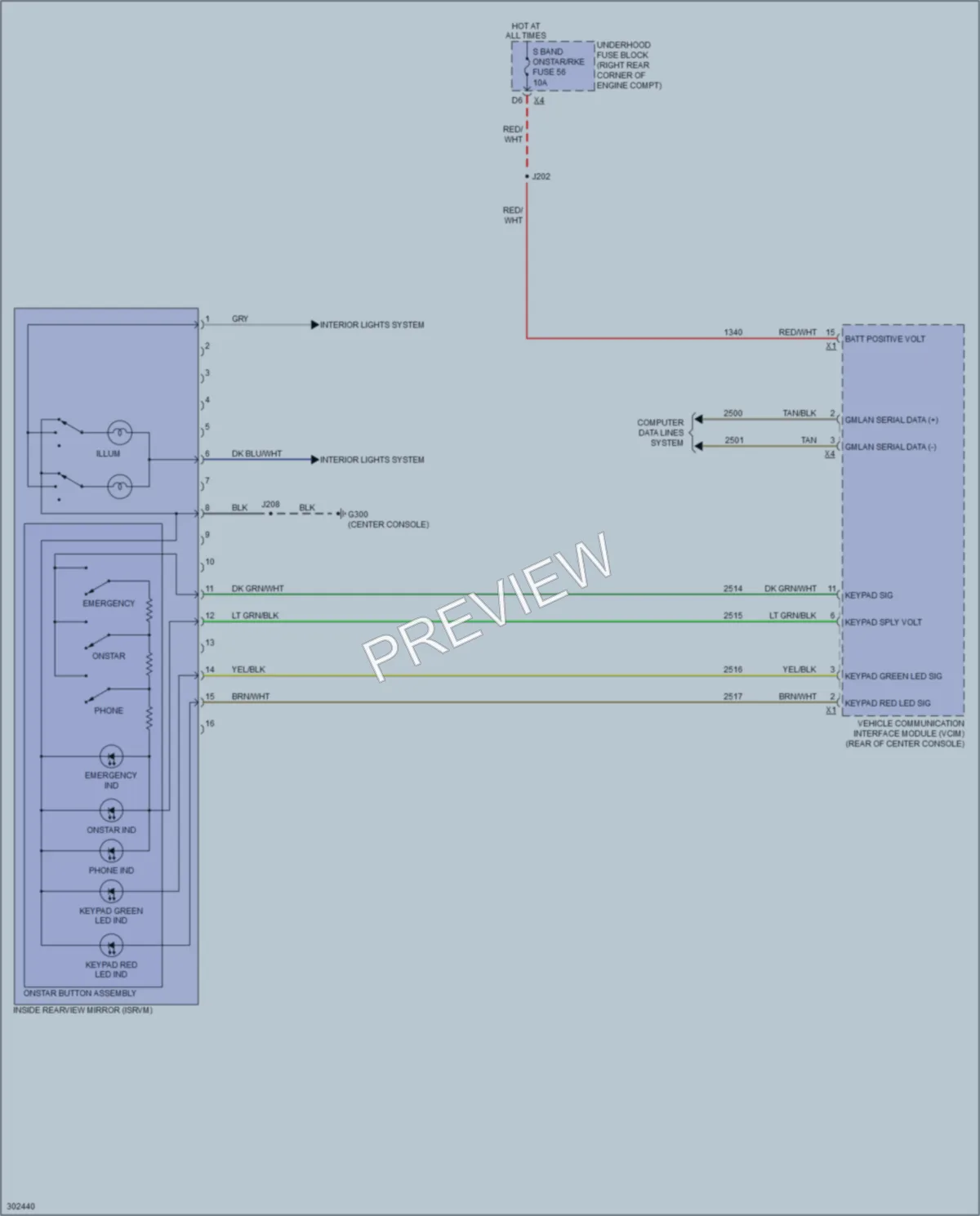 2009 Saturn Sky Power Mirrors wiring diagram preview