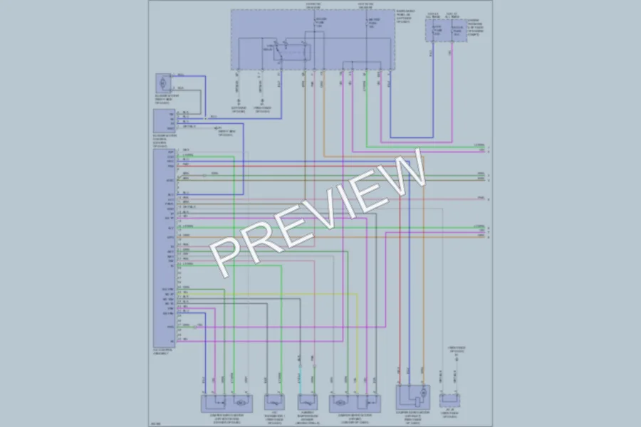 2009 Scion tC Air Conditioning wiring diagram preview