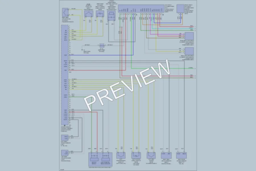 2009 Scion tC Supplemental Restraints wiring diagram preview