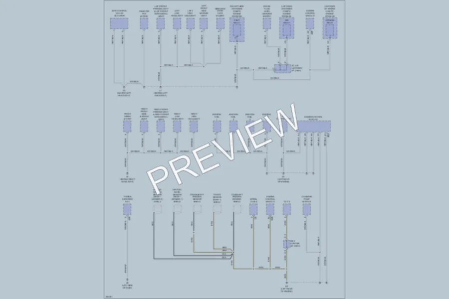 2009 Scion xB Ground Distribution wiring diagram preview