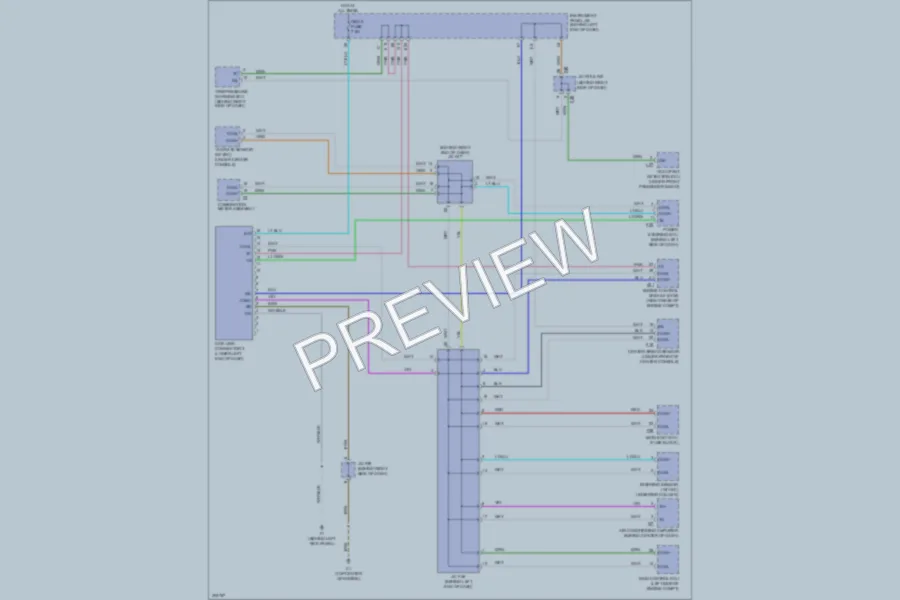 2009 Scion xD Computer Data Lines wiring diagram preview