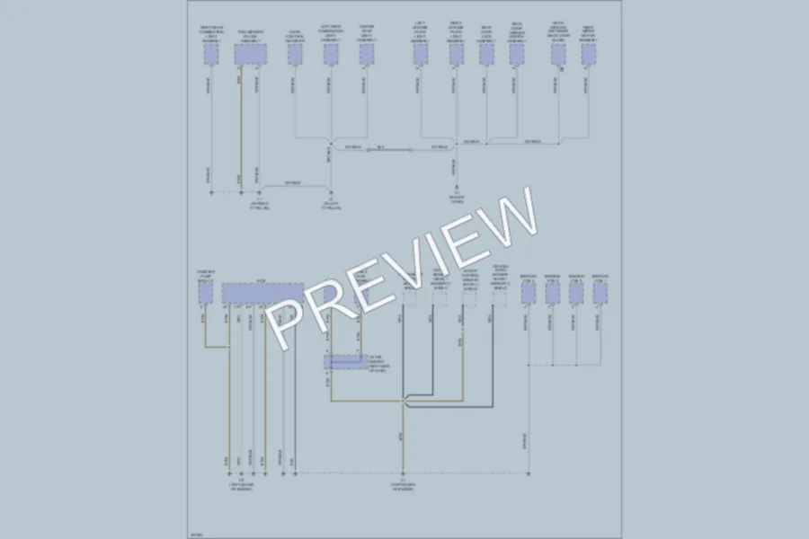 2009 Scion xD Ground Distribution wiring diagram preview