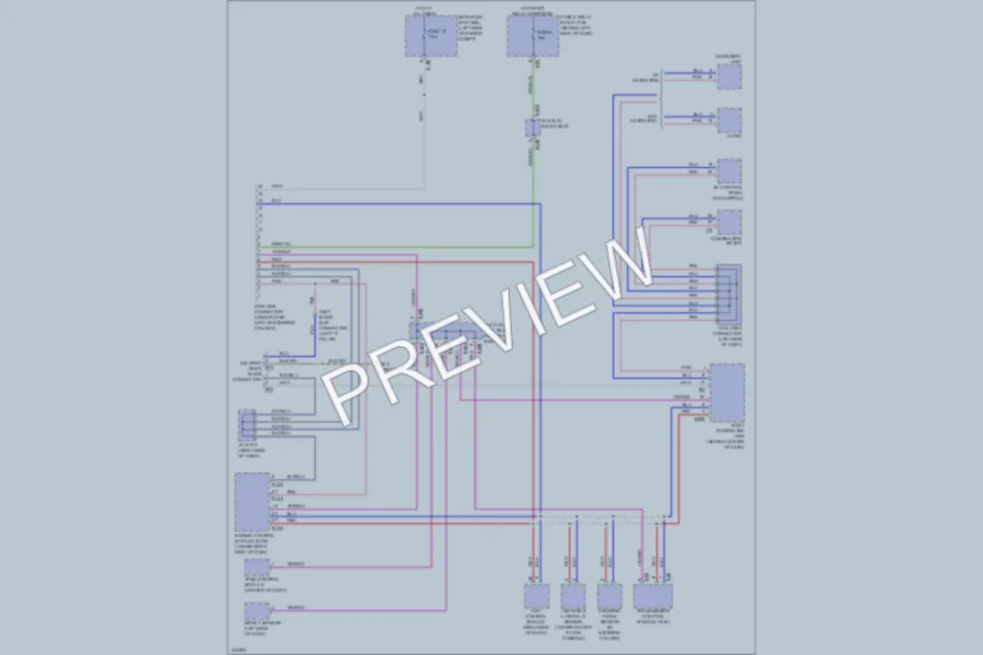 2009 Subaru Forester Computer Data Lines wiring diagram preview