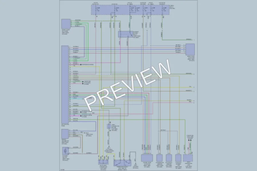 2009 Subaru Impreza Air Conditioning wiring diagram preview