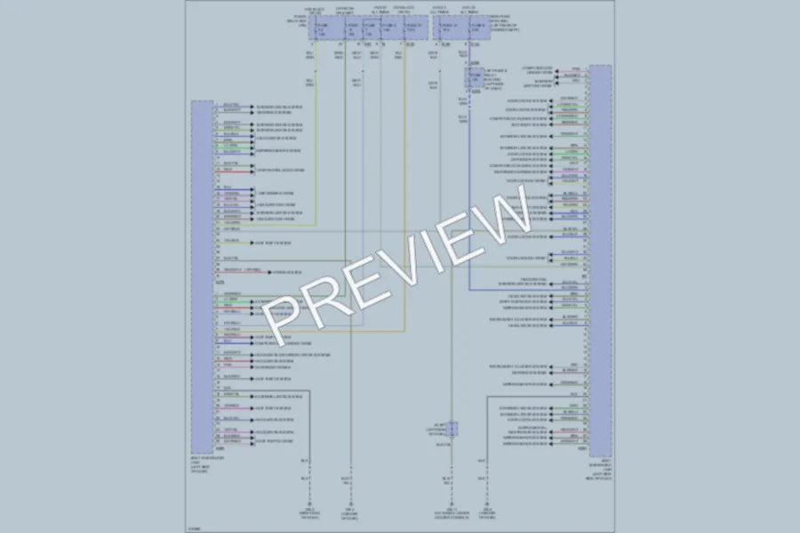 2009 Subaru Impreza Body Control Modules wiring diagram preview