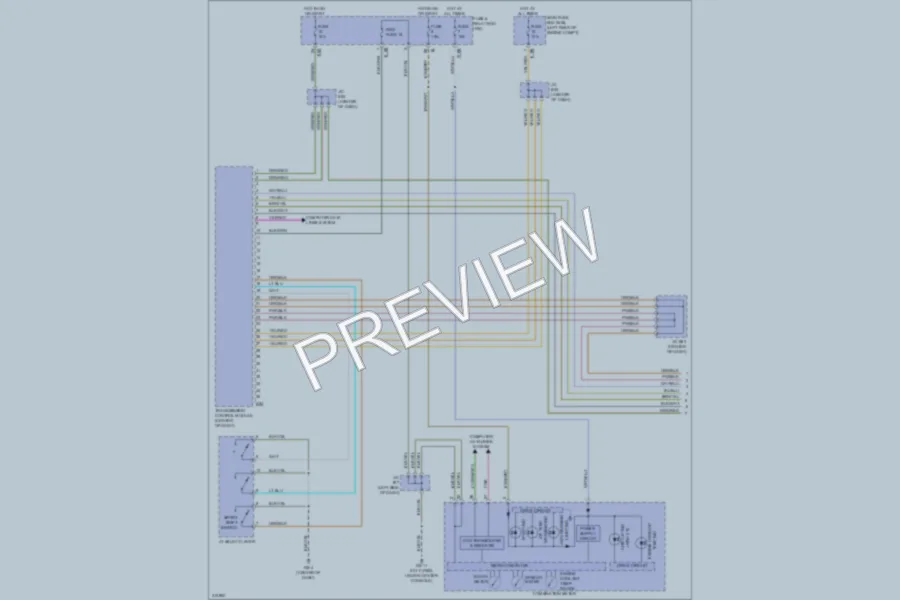 2009 Subaru Impreza Transmission wiring diagram preview