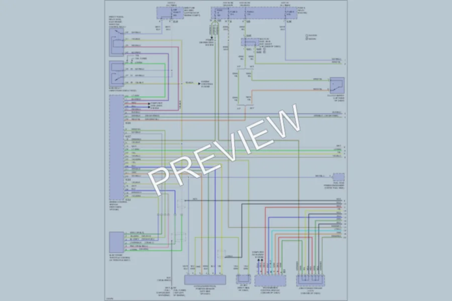 2009 Subaru ImprezaWRX Cruise Control wiring diagram preview