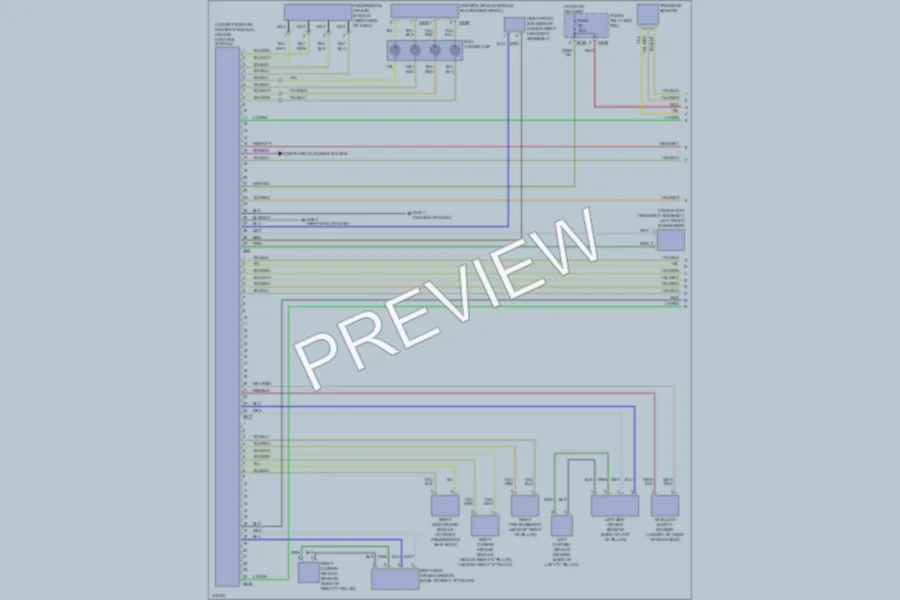 2009 Subaru ImprezaWRX Supplemental Restraints wiring diagram preview